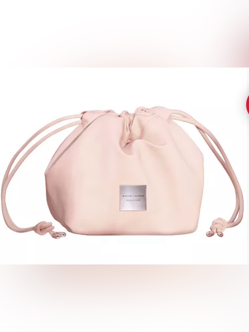 Ralph Lauren Blush Pink Drawstring Pouch